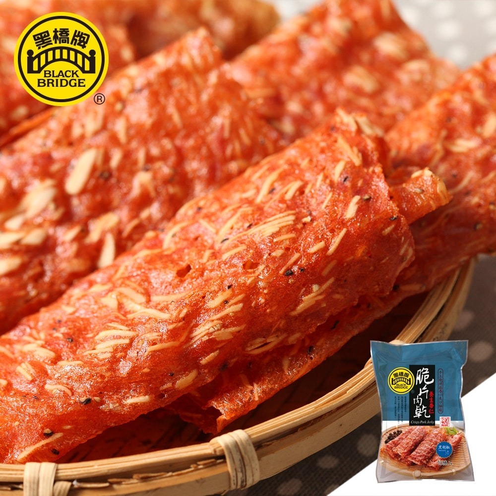 【黑橋牌】暢銷好評脆片肉乾4件組-細節圖3