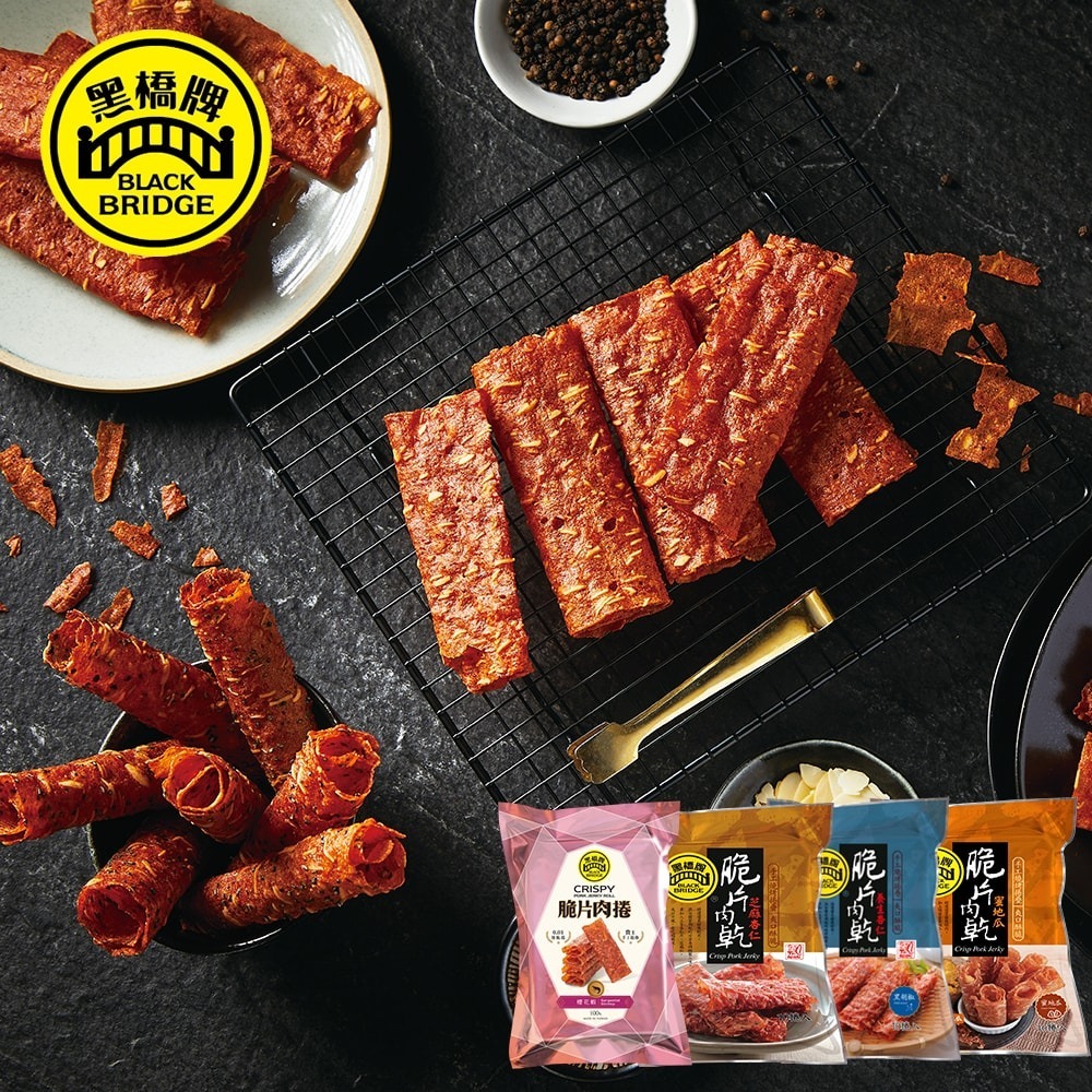 【黑橋牌】暢銷好評脆片肉乾4件組-細節圖8
