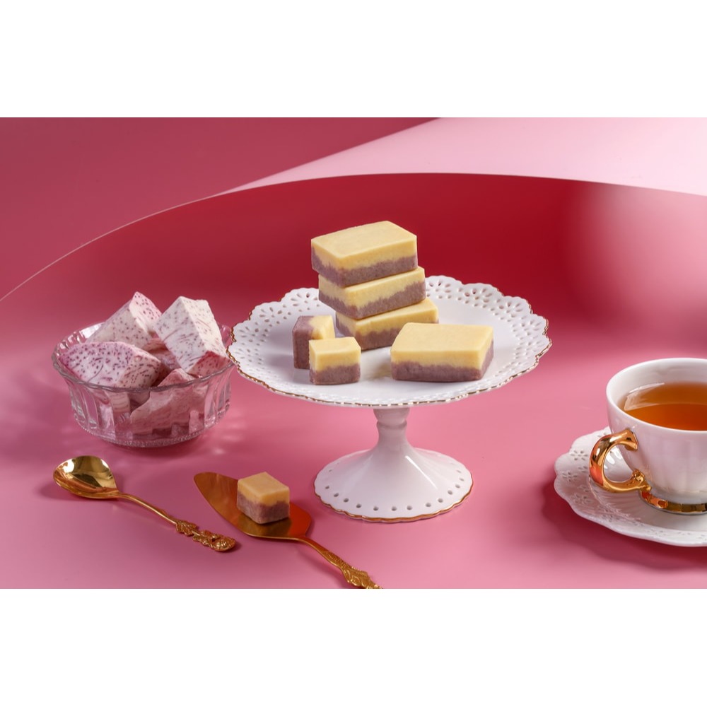 【和生御品】雙色芋泥綠豆黃禮盒(10入)-細節圖3