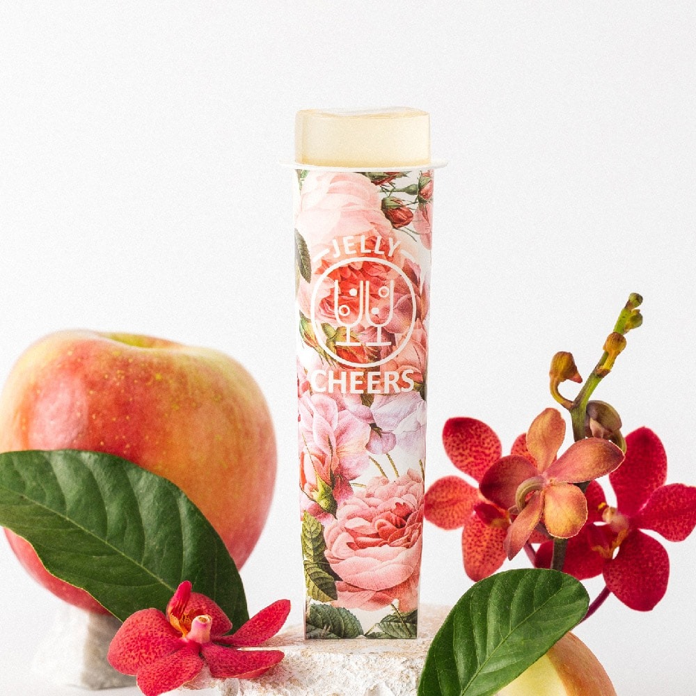 【CheersJelly】舉杯低卡蒟蒻凍396g(芭樂柳橙*2盒+蘋果、草莓蔓越莓、蜂蜜鳳梨各1盒)共5盒30根-細節圖5