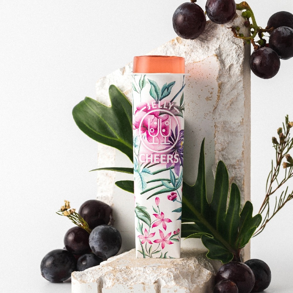 【CheersJelly】舉杯低卡蒟蒻凍396g(蜂蜜鳳梨*2盒+葡萄、蜜桃乳酸、芭樂柳橙各1盒)共5盒30根-細節圖4