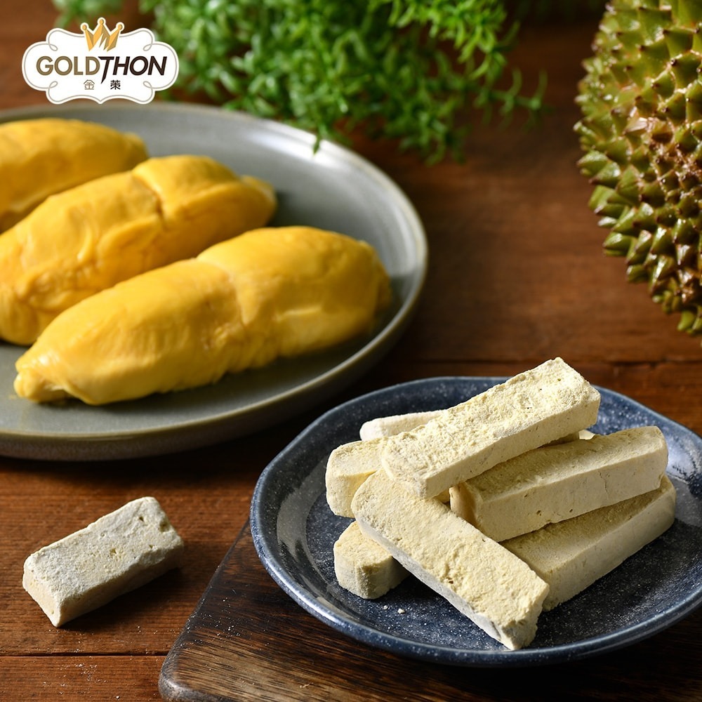 【Gold Thon】好結果馬來西亞貓山王榴槤果乾60公克x5包(貓山王 榴槤乾 榴槤果乾 果乾 榴槤 榴蓮)-細節圖2