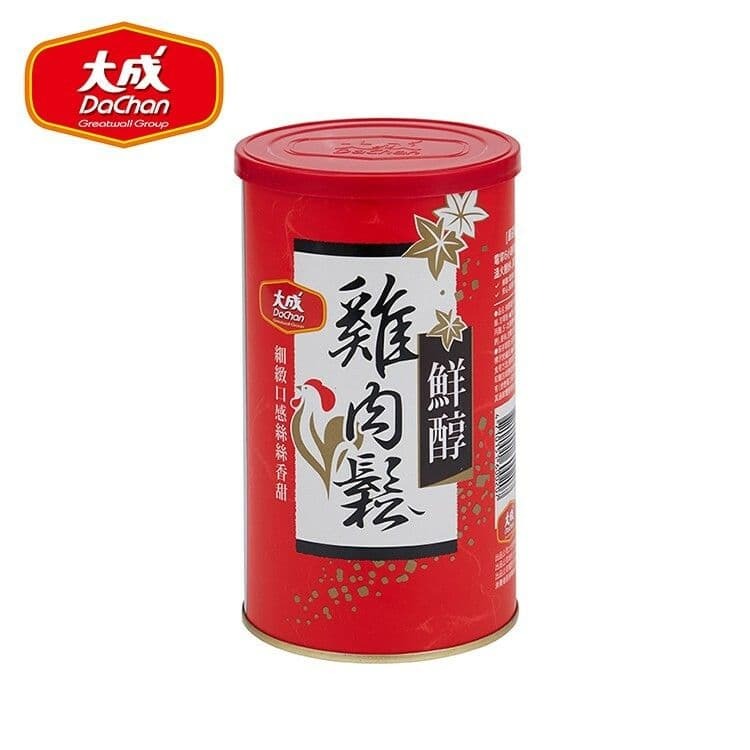 【大成食品】雞肉鬆︱鮮醇雞肉鬆禮盒組(2罐/盒)(160g/罐)(過年/禮盒/送禮)-細節圖4