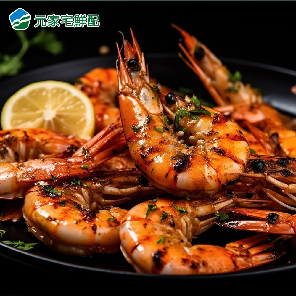 【元家】特大鮮甜白蝦 2盒組 (800g±10%/盒 約8-16尾)-細節圖3