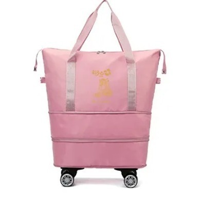 【花太太】【花太太x白沙屯媽祖】大容量旅行收納包(擴充容量 加裝四輪輔助)-規格圖6