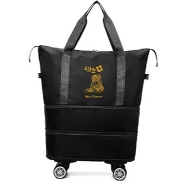 【花太太】【花太太x白沙屯媽祖】大容量旅行收納包(擴充容量 加裝四輪輔助)-規格圖6