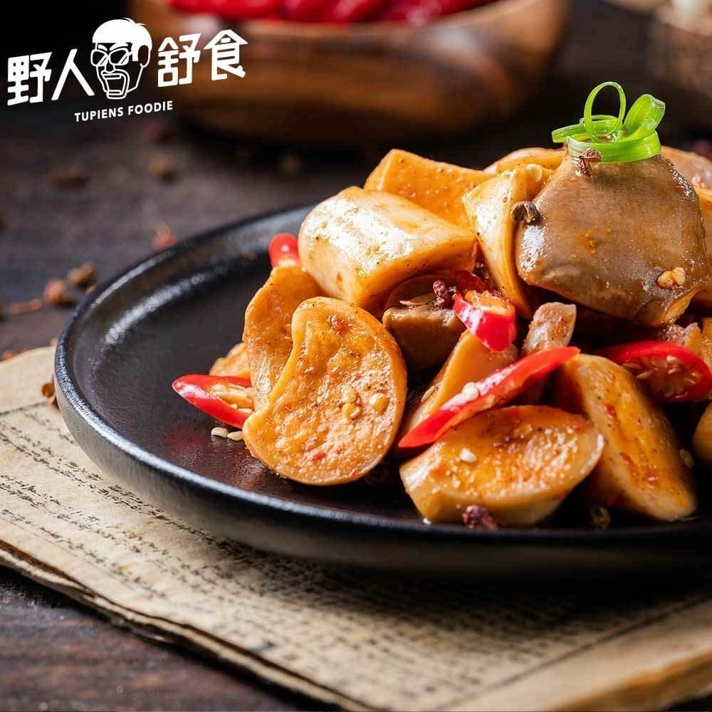 【野人舒食】舒肥杏鮑菇12包組(180g/包)(蒜脆/塔香/麻辣)-細節圖3