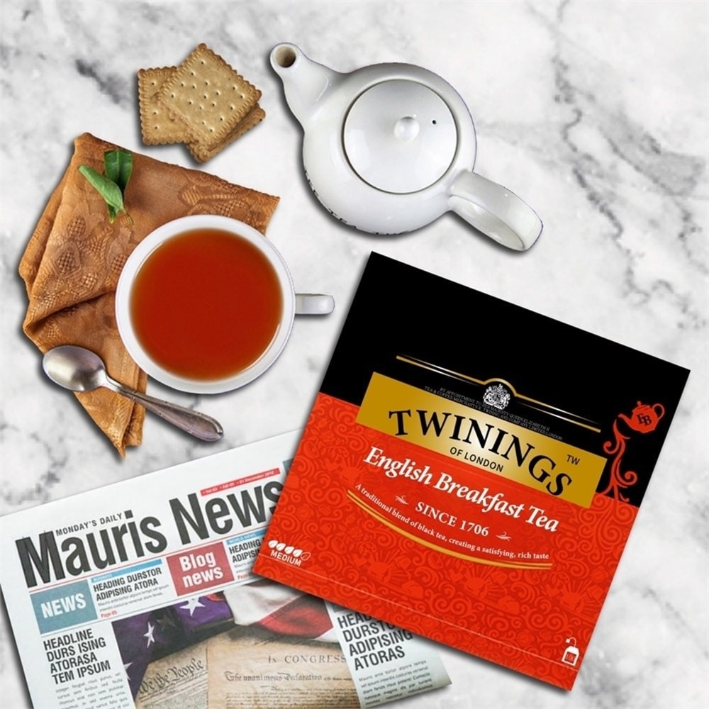 【Twinings 唐寧茶】英倫早餐茶(2gx100入x1盒)-細節圖2