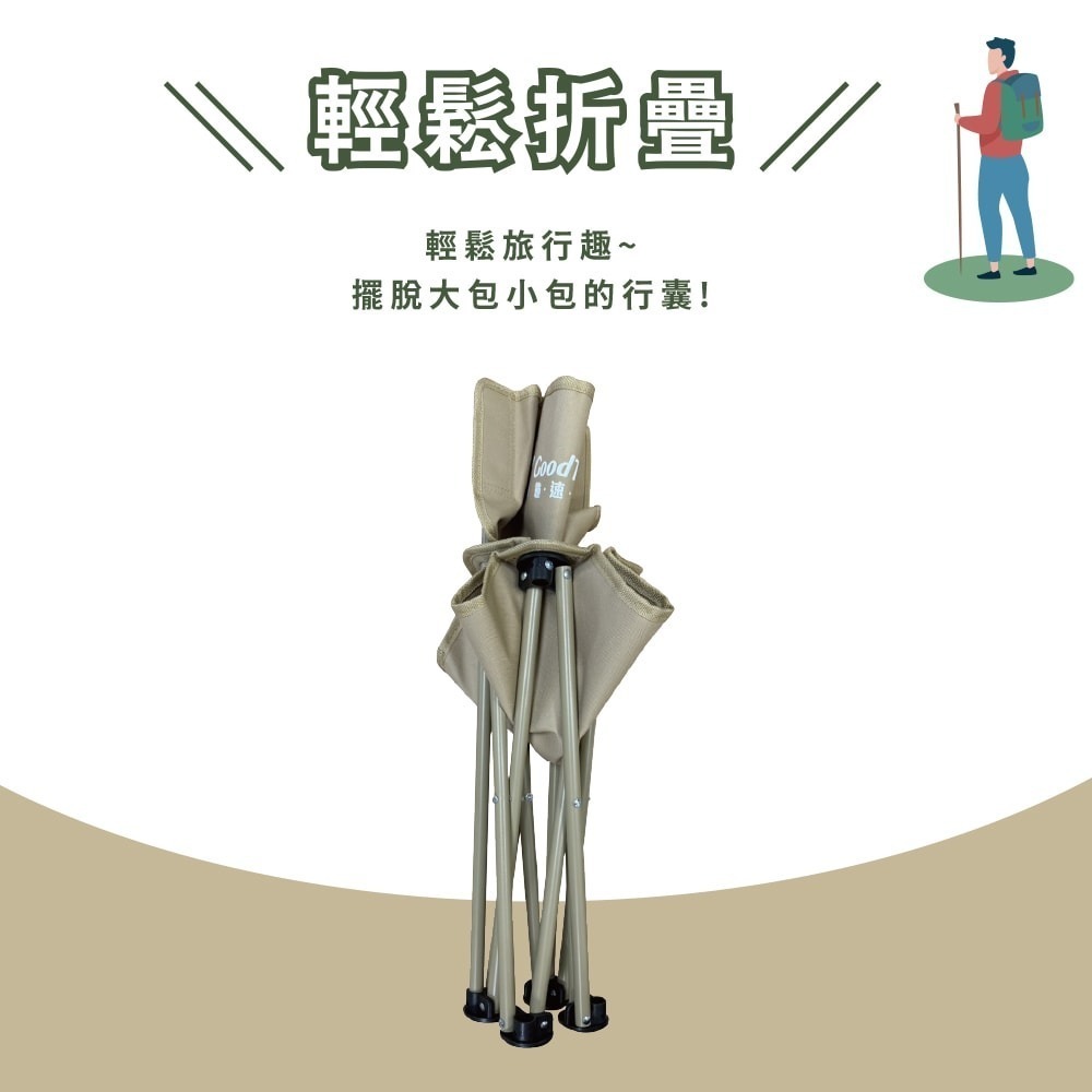 【CY 呈云】【GoodTravel龜速旅行】露營戶外輕便摺疊椅-細節圖6