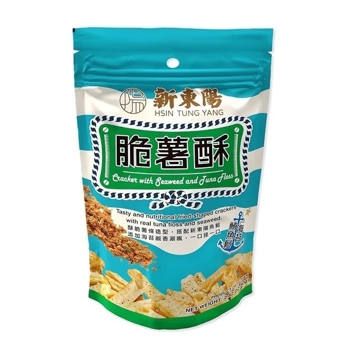 【7-ELEVEN 門市團購】【新東陽】脆薯酥-海苔鮪魚口味x3包(80g/包)-細節圖3
