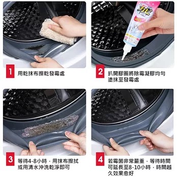 【日本World Life】新升級 四合一淨味除霉凝膠 除霉膏120g x3入-細節圖9