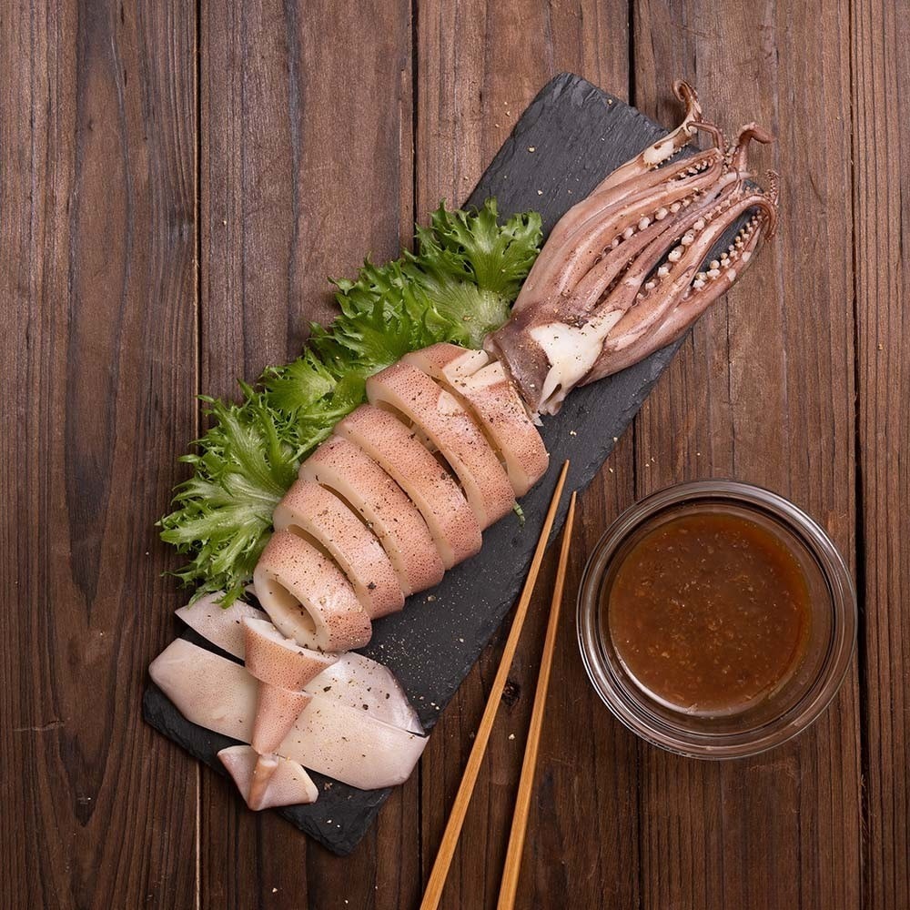 【海鮮主義】熟凍魷魚冰卷22隻(200g/隻)-細節圖2