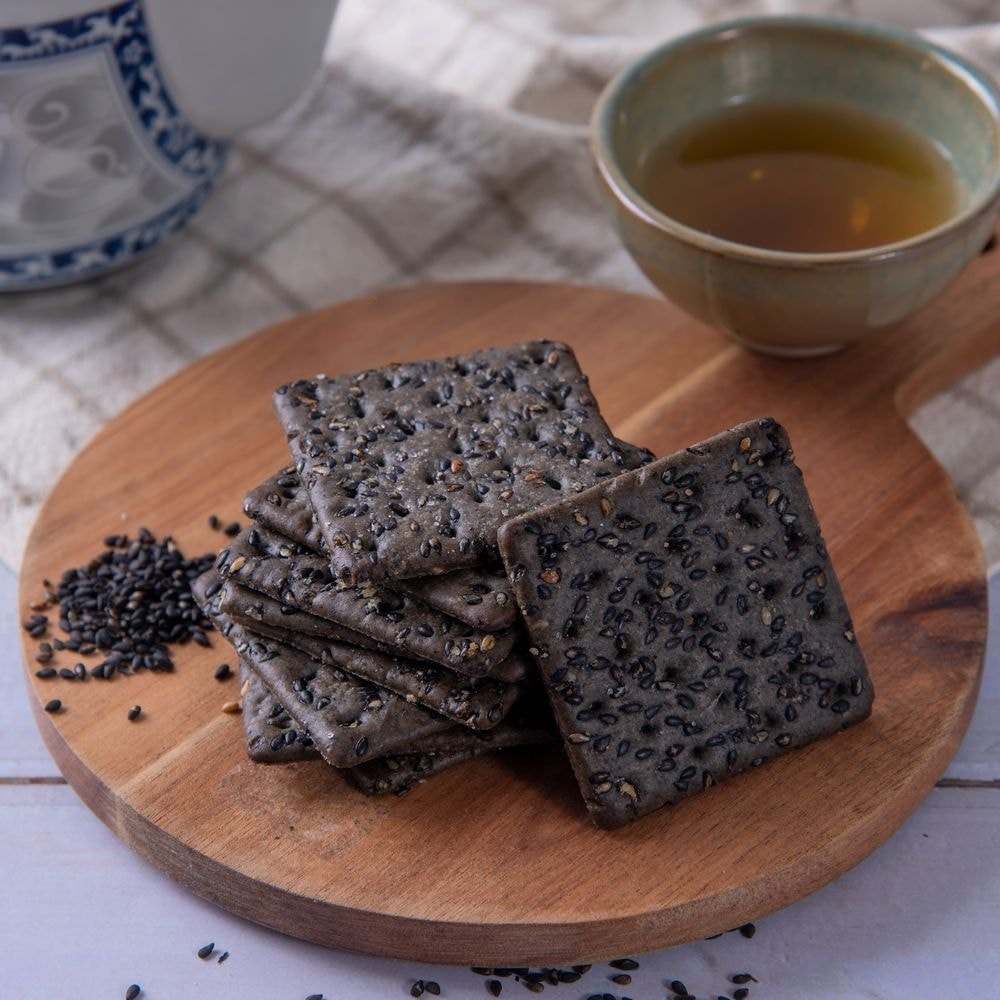 【統一生機】醇厚黑芝麻餅(124g/包)-細節圖2