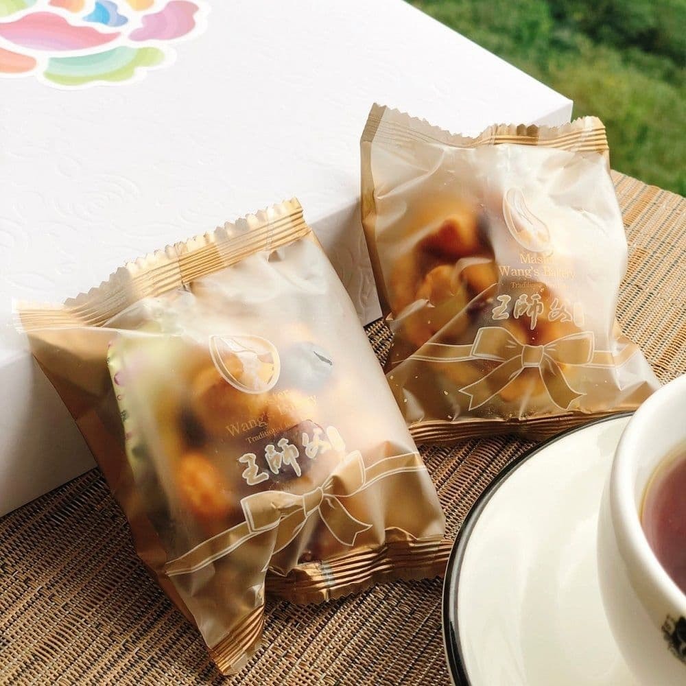 【王師父】火山爆花禮盒x2盒(30gx8入)(附提袋)(中秋/月餅/熱銷)(有效期限至2025/12/07)-細節圖5