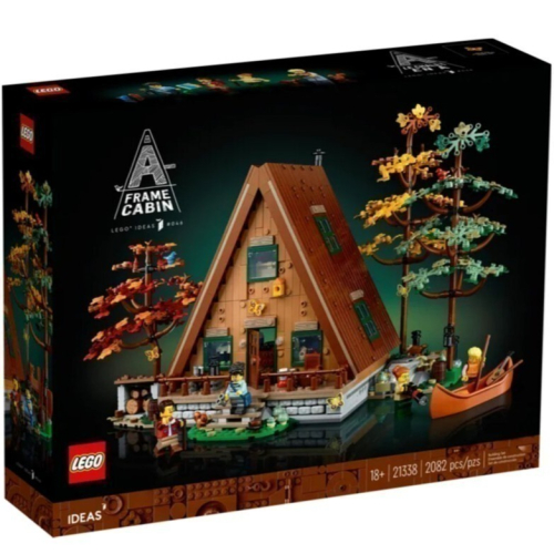 正版現貨 全新 樂高LEGO 21338 A字形小屋 A-Frame Cabin Ideas系列 不挑盒況
