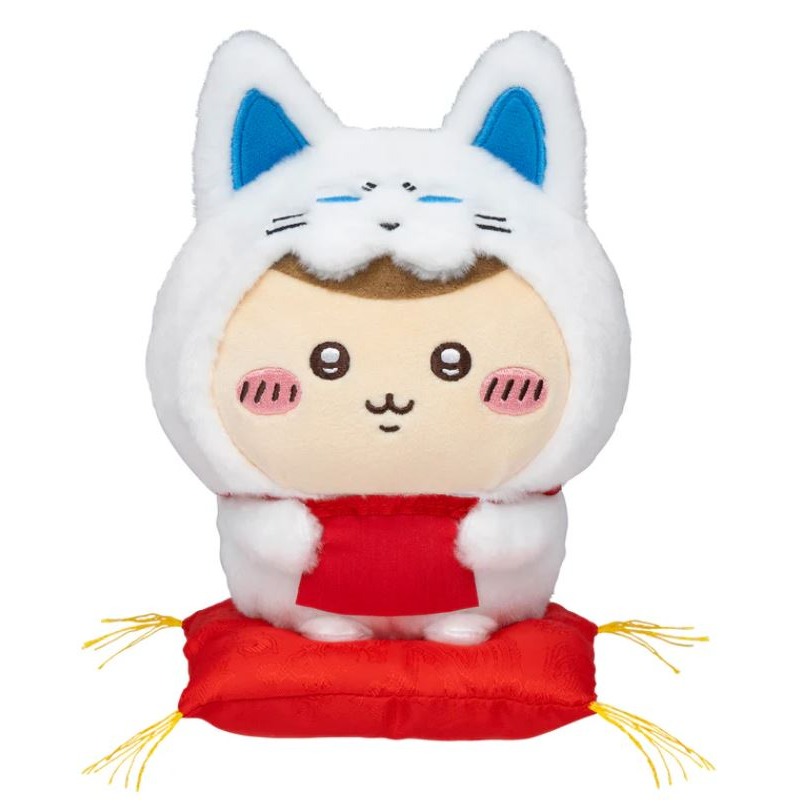 【日本🇯🇵正品】💗吉伊卡哇Chiikawa伏見稻荷系列💗新角色古本s娃與吊飾，還有粟子大叔僅剩1隻-細節圖4