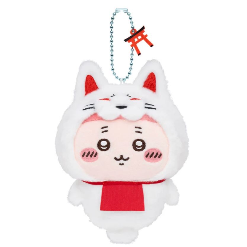【日本🇯🇵正品】💗吉伊卡哇Chiikawa伏見稻荷系列💗新角色古本s娃與吊飾，還有粟子大叔僅剩1隻-規格圖6