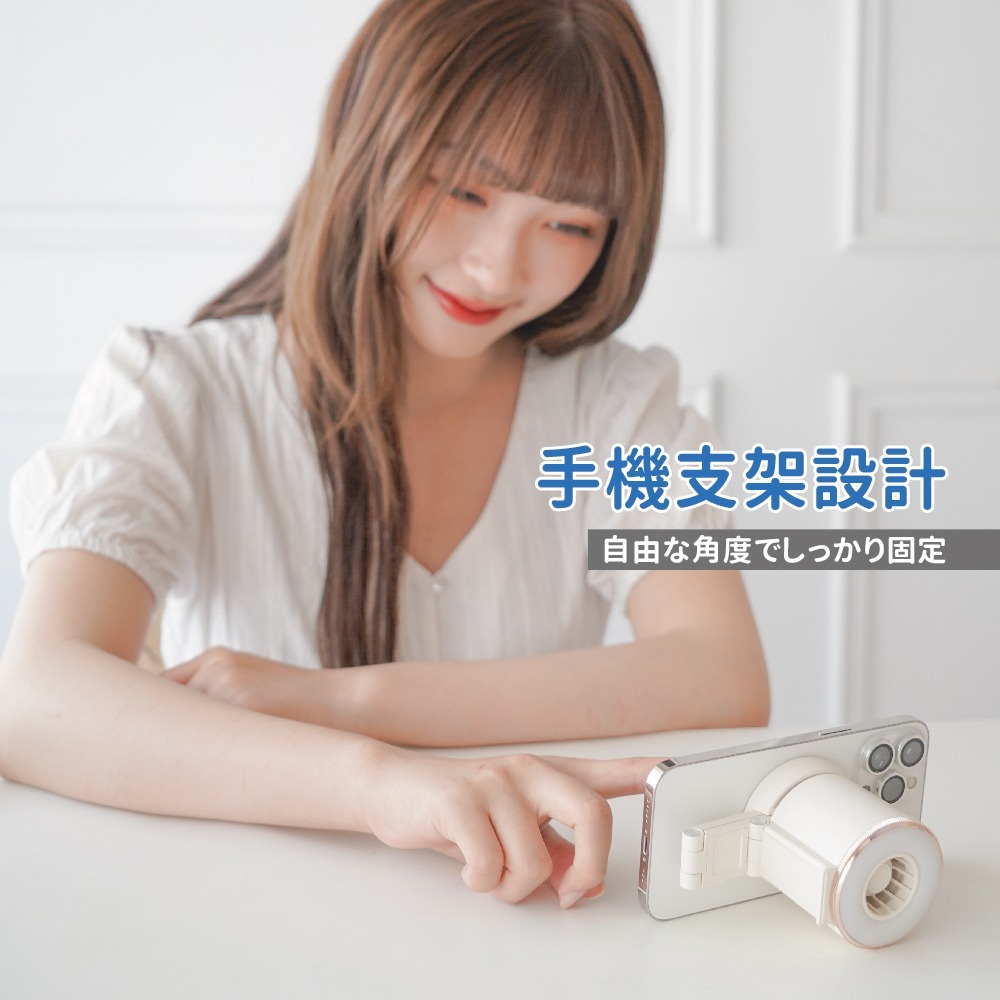 【ikiiki 伊崎】磁吸美拍小風扇 IK-EF7406-細節圖9