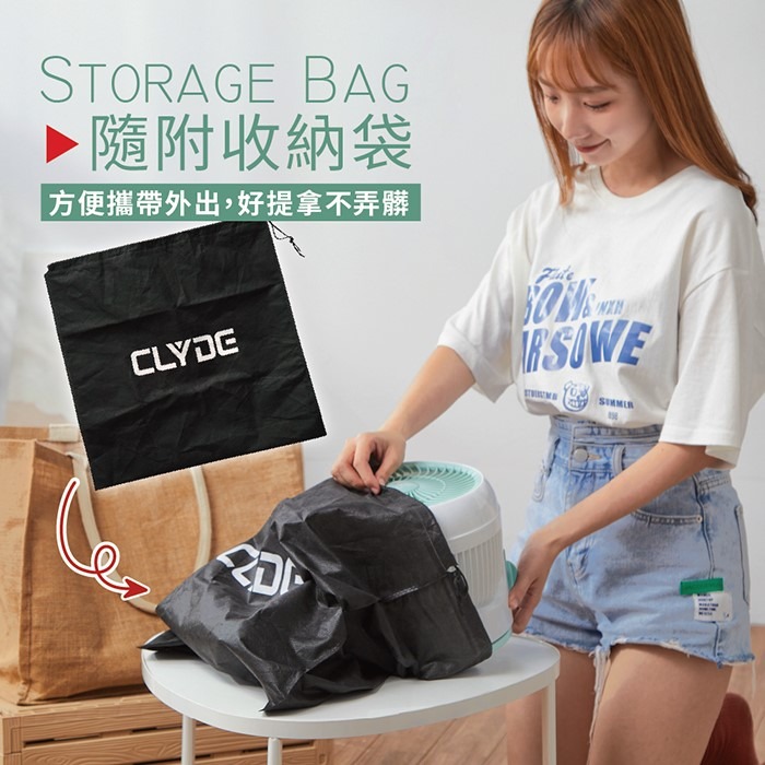 【CLYDE克萊得】摺疊收納循環扇 CD-EF0570-細節圖11