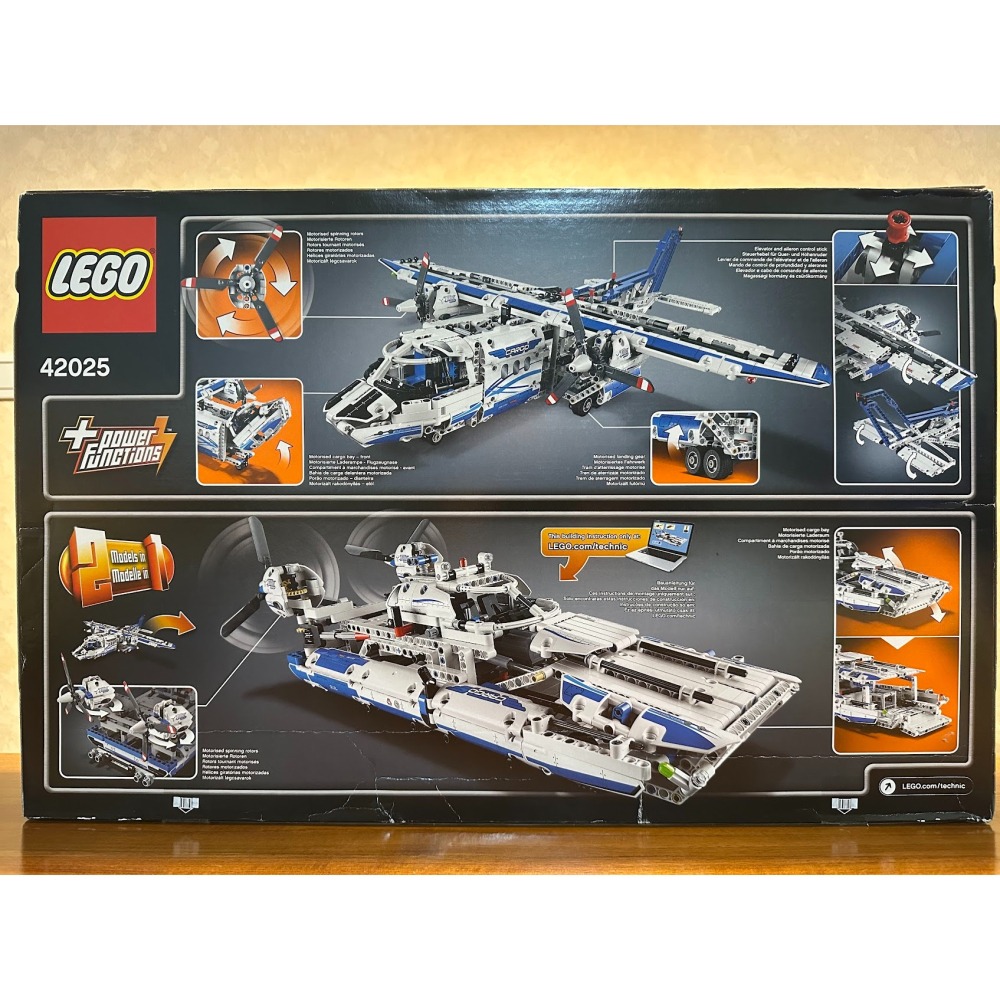 LEGO 42025 Tech 貨運飛機-細節圖2