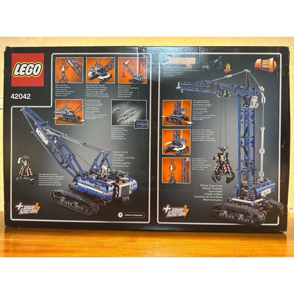 LEGO 42042 Tech 履帶式起重機-細節圖2