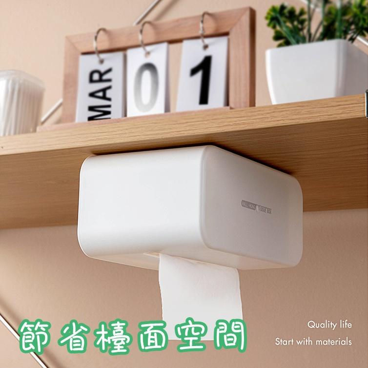【香蕉生活館】💎現貨 可黏櫥櫃 牆壁 衛生紙盒 面紙盒 紙巾盒 收納盒 衛生紙盒 廚房衛生紙 衛浴收納 廚房收納-細節圖2
