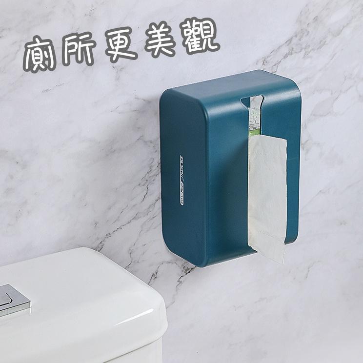 【香蕉生活館】💎現貨 可黏櫥櫃 牆壁 衛生紙盒 面紙盒 紙巾盒 收納盒 衛生紙盒 廚房衛生紙 衛浴收納 廚房收納-細節圖3