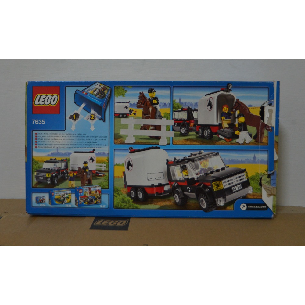 樂高 LEGO 7635 四輪驅動馬拖車-細節圖2