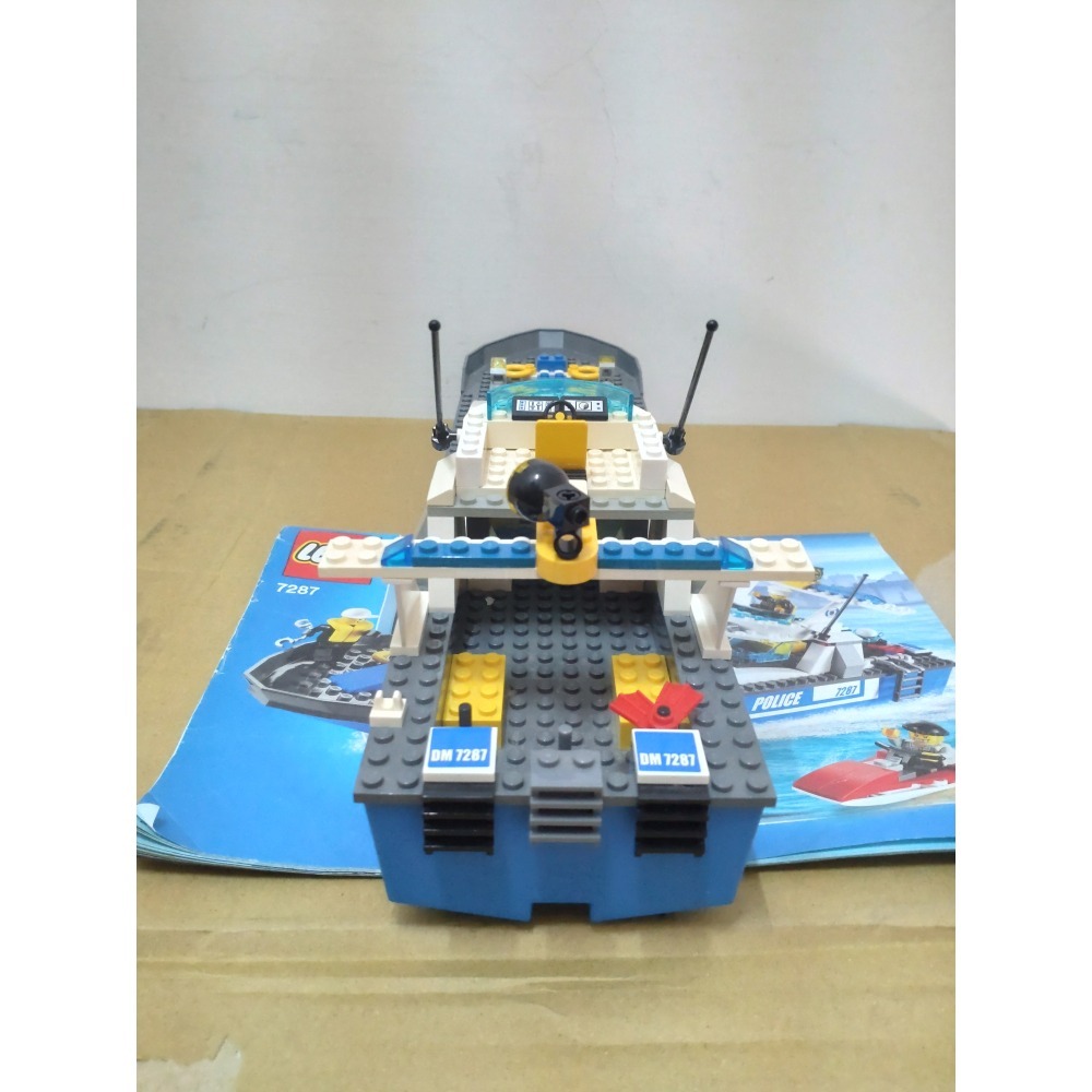 樂高  LEGO 7287  二手 城市巡邏船-細節圖4