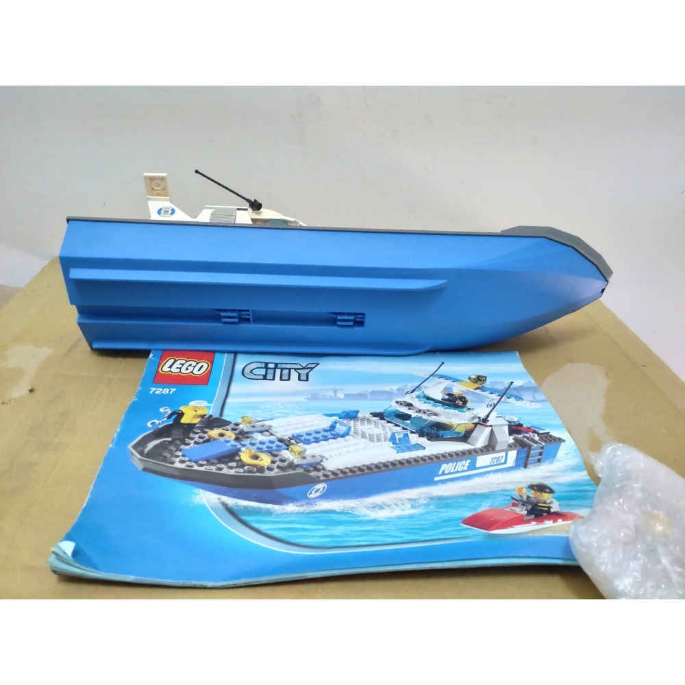 樂高  LEGO 7287  二手 城市巡邏船-細節圖5