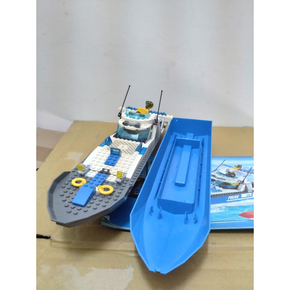 樂高  LEGO 7287  二手 城市巡邏船-細節圖6