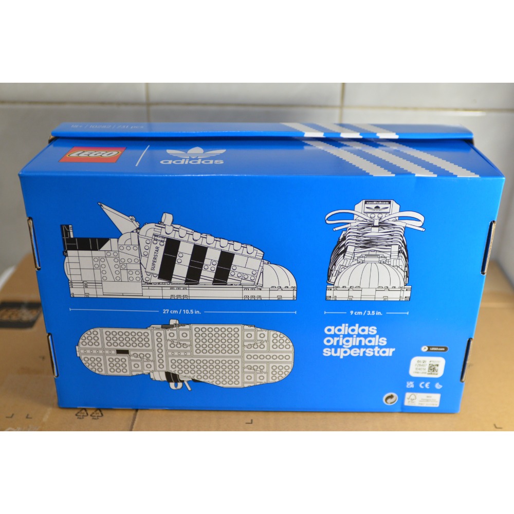樂高 LEGO 10282 /愛迪達/樂高聯名鞋/-細節圖4
