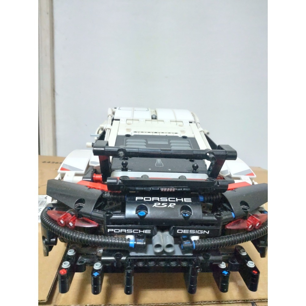 樂高Lego 42096 保時捷911 RSR 二手有缺件-細節圖3