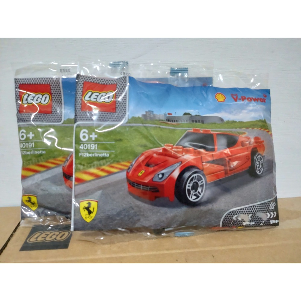 樂高/殼牌石油/法拉利/40190/40191/40192/40193/-細節圖3