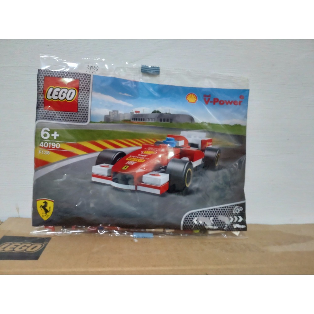 樂高/殼牌石油/法拉利/40190/40191/40192/40193/-細節圖4