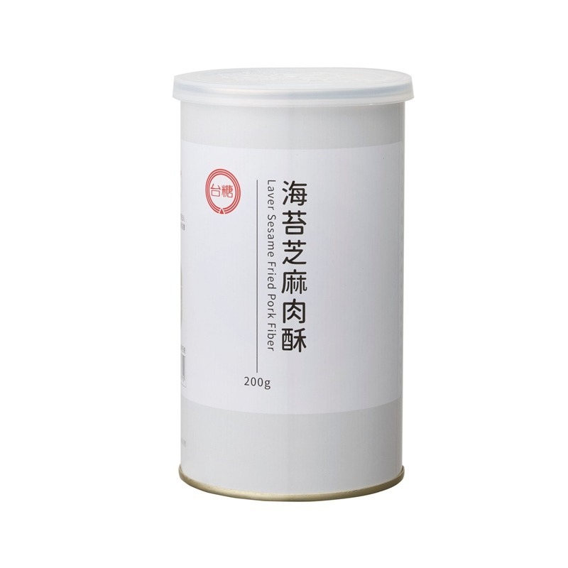 【台糖】台糖營養滿點禮盒(200gx2罐/禮盒) 內含海苔芝麻肉酥200g+葵花油純肉酥200g-細節圖4
