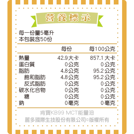 【肯寶KB99】MCT油(250ml/瓶) 椰子油萃取-細節圖2
