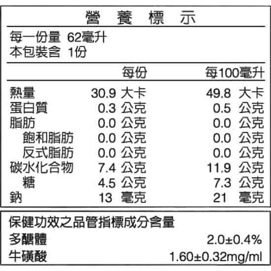 【台糖】台糖活力養生飲/多醣體養生飲(6瓶/盒)-細節圖4