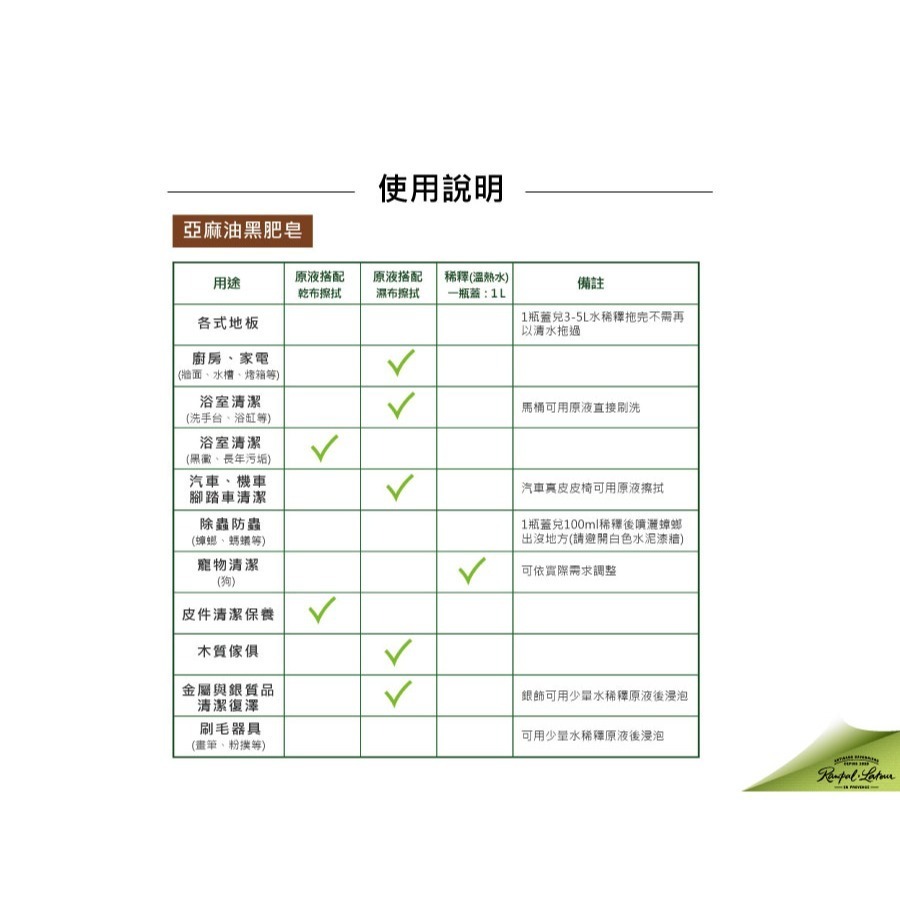 【南法香頌】歐巴拉朵 速潔橄欖油黑肥皂1L-細節圖4