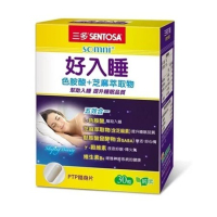 【三多】好入睡®芝麻萃取物+色胺酸植物性膠囊 (30粒/盒)