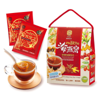 【豐滿生技】紅薑黃黑糖海燕窩/桂圓紅棗(即溶包) (25g×10包/盒)