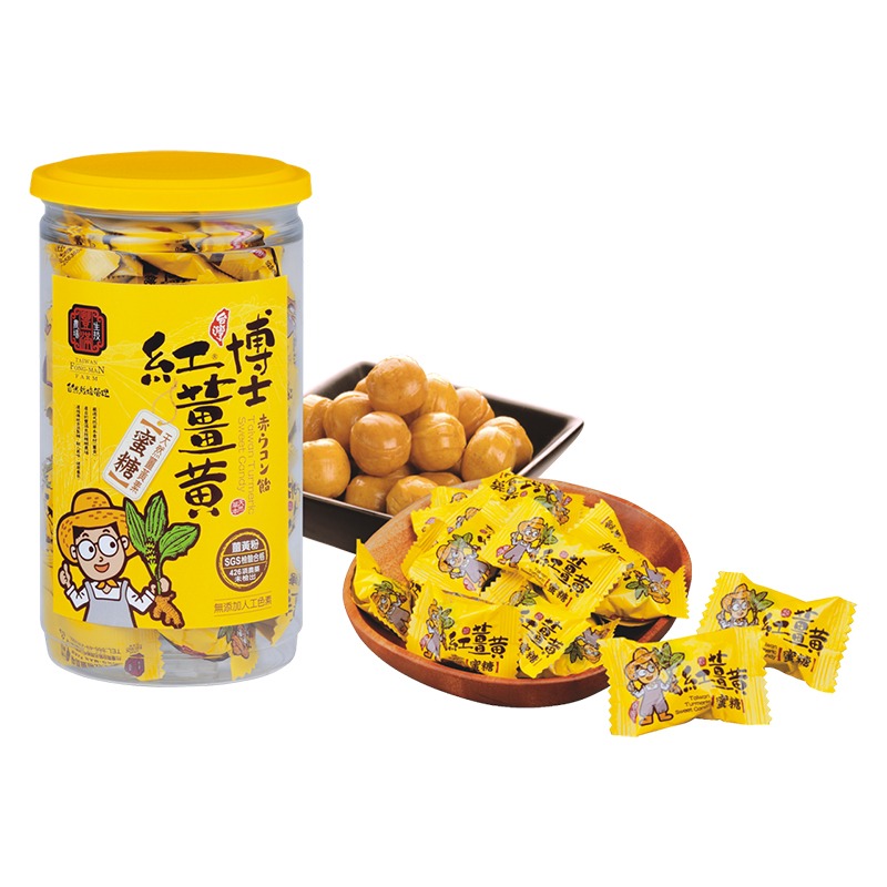 【豐滿生技】薑黃蜜糖 (罐裝200g)-細節圖2