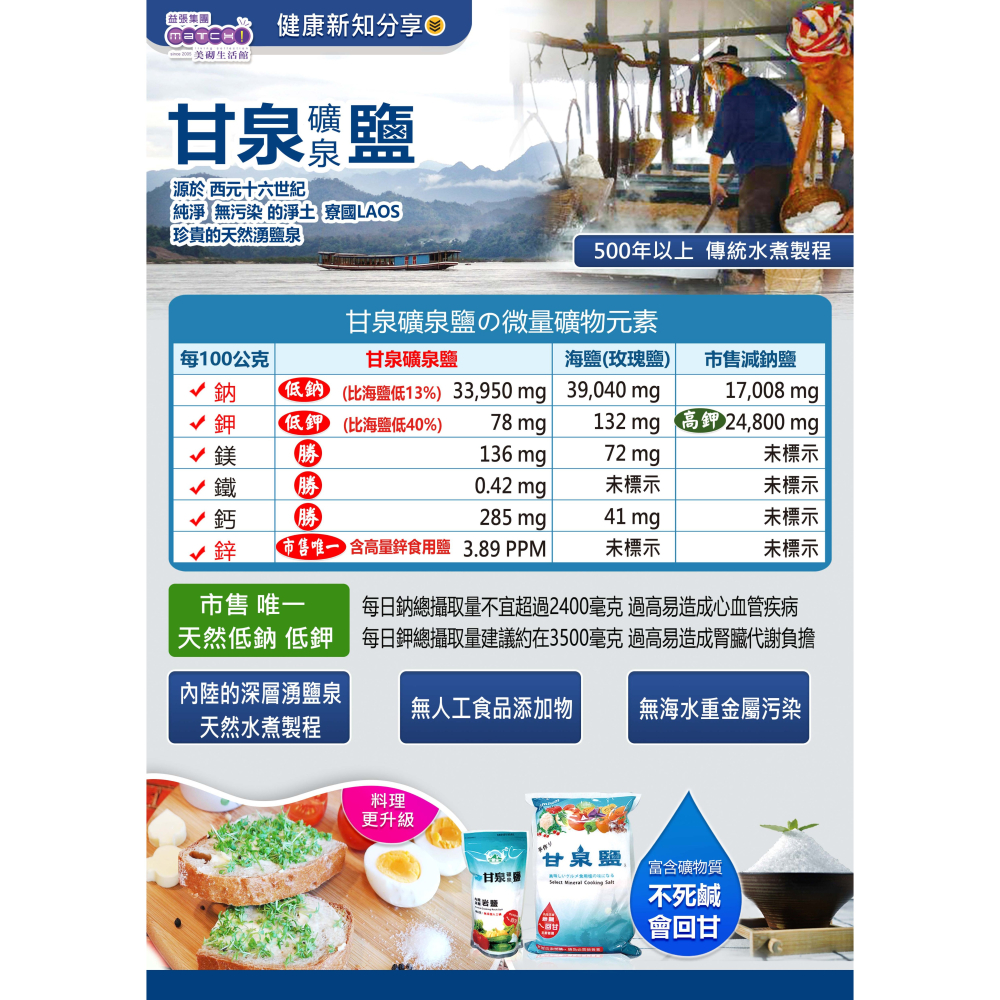 寮國甘泉礦泉鹽(300g/袋)-細節圖3