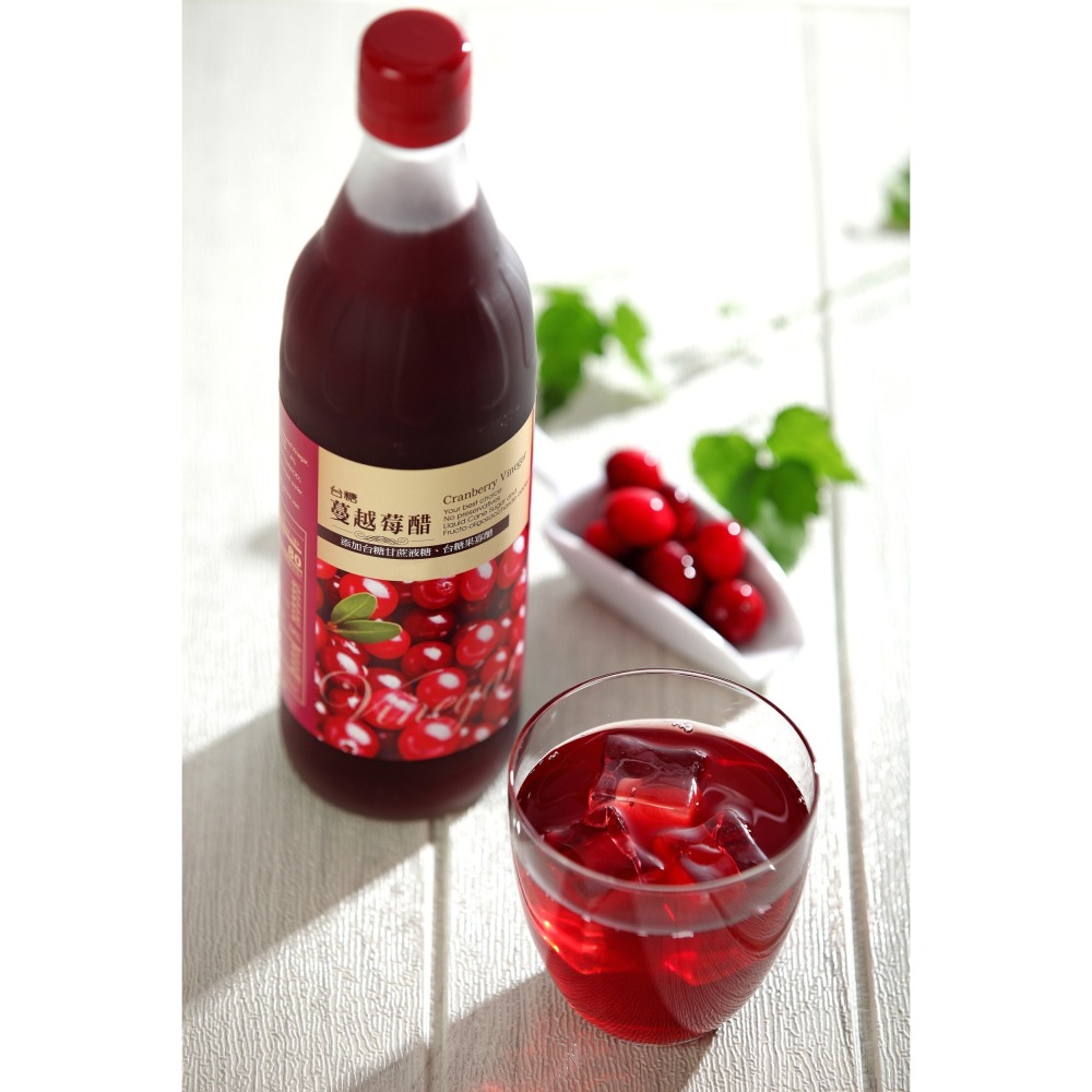 【台糖】台糖蔓越莓醋(600ml/瓶)-細節圖2