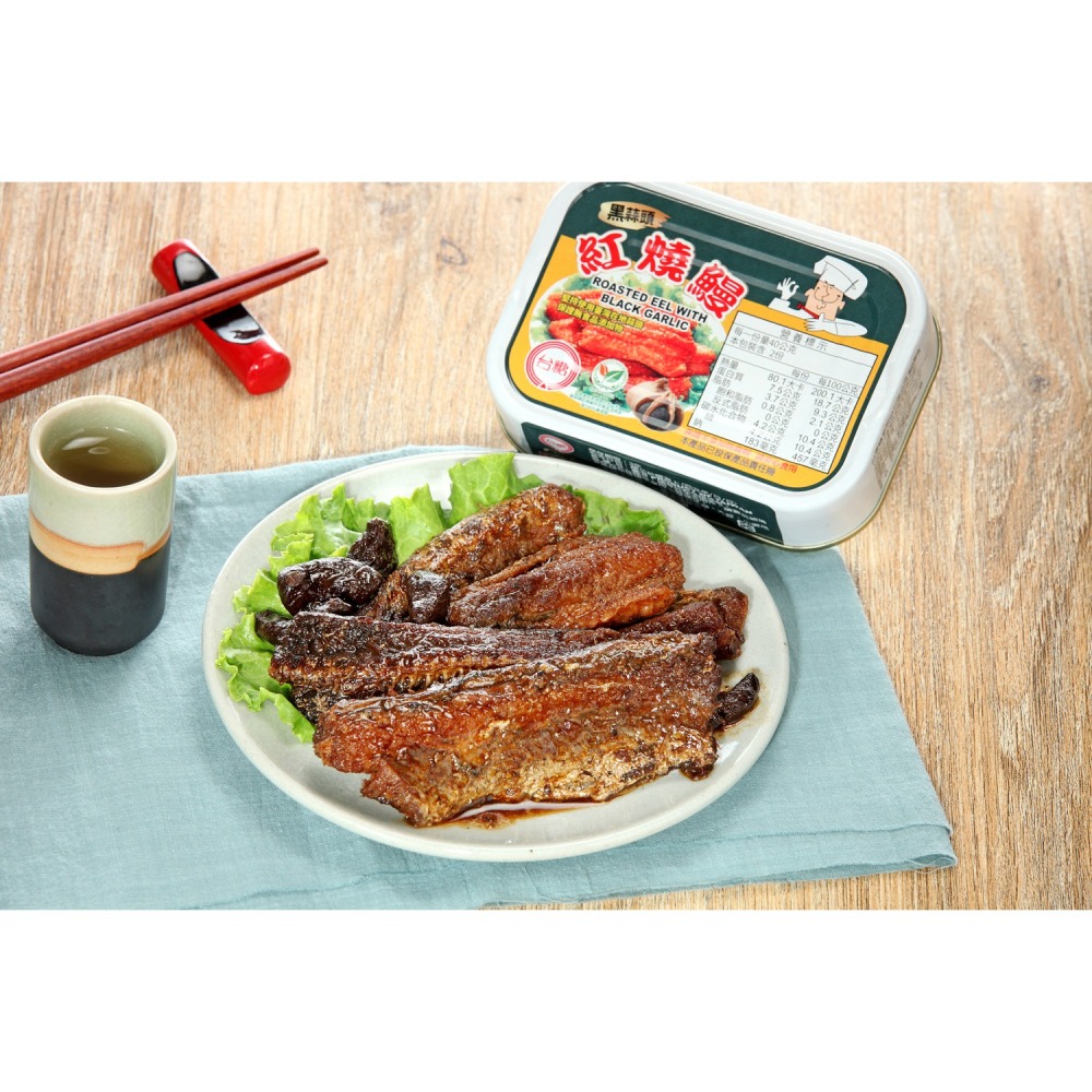 【台糖】黑蒜頭紅燒鰻(80gx3入)-細節圖3