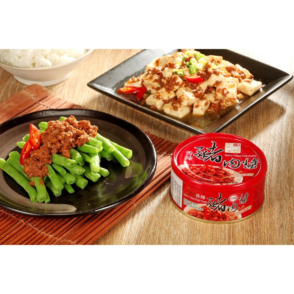 【台糖】安心豚豬肉醬(香辣)(160gx3入)-細節圖2