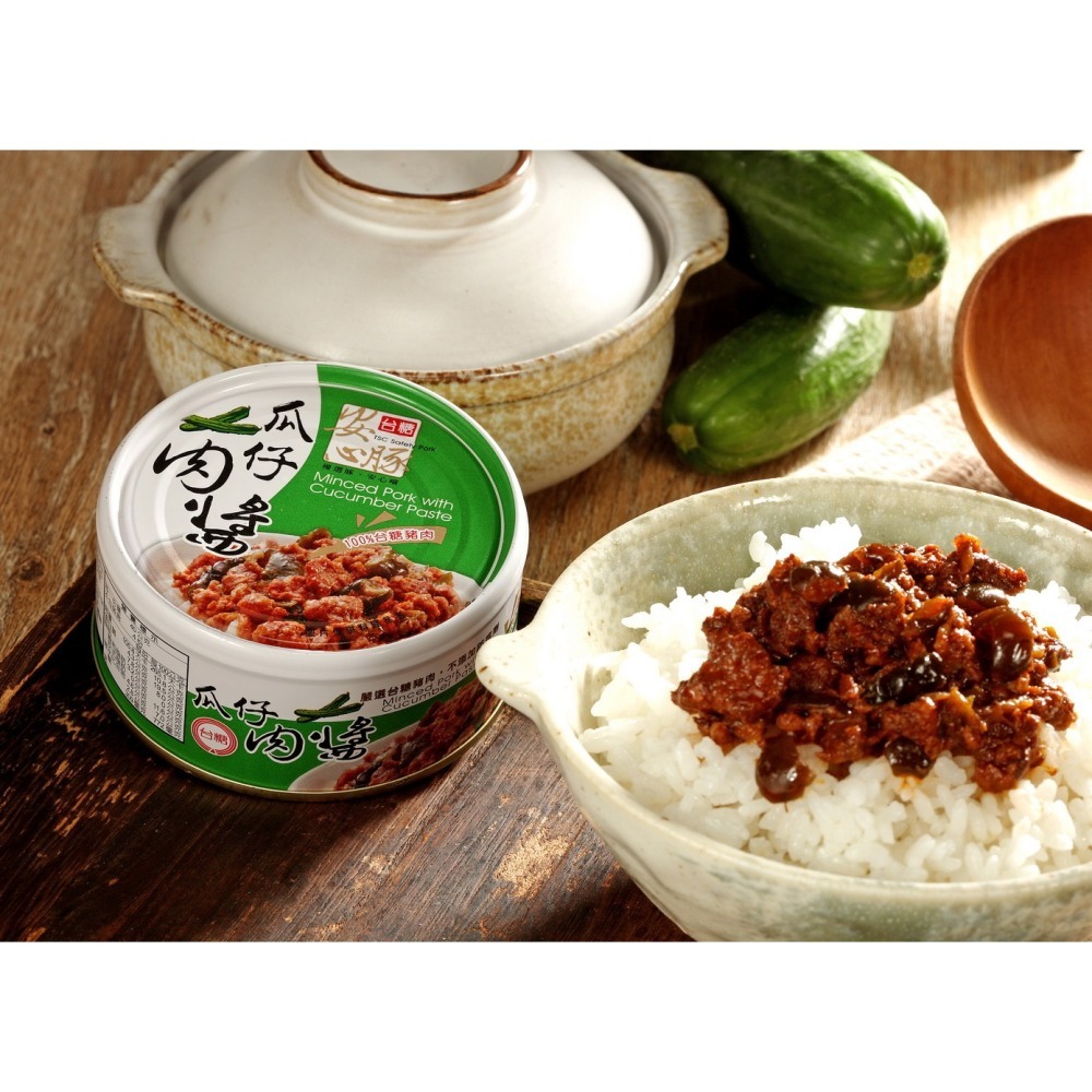 【台糖】安心豚瓜仔肉醬(160gx3入)-細節圖2