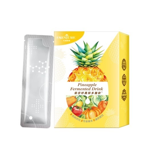 【大漢酵素】衛您好鳳梨多醣精萃飲(15包/盒)-細節圖2