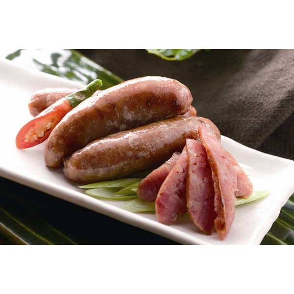 【台糖】蒜味香腸(600g) x10包 團購免運組~CAS認證優良肉品，無藥物殘留-細節圖2