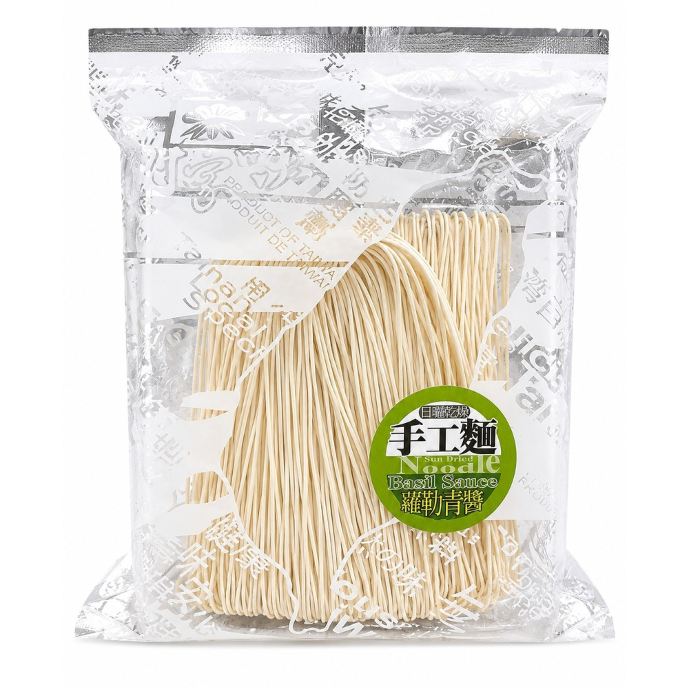 【村家味】蘆薈絹絲細麵方便包 (芝麻醬/素沙茶醬/蘿勒青醬)口味任選-細節圖3